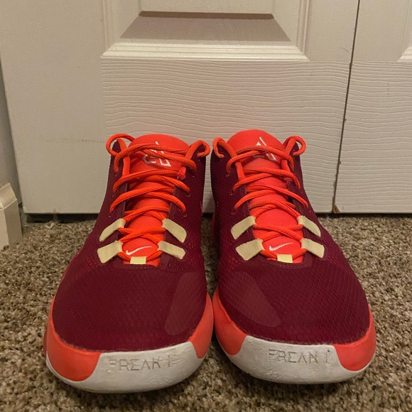 Men’s Nike Zoom Freak 1 All Bro’s Red - Picture 6 of 7